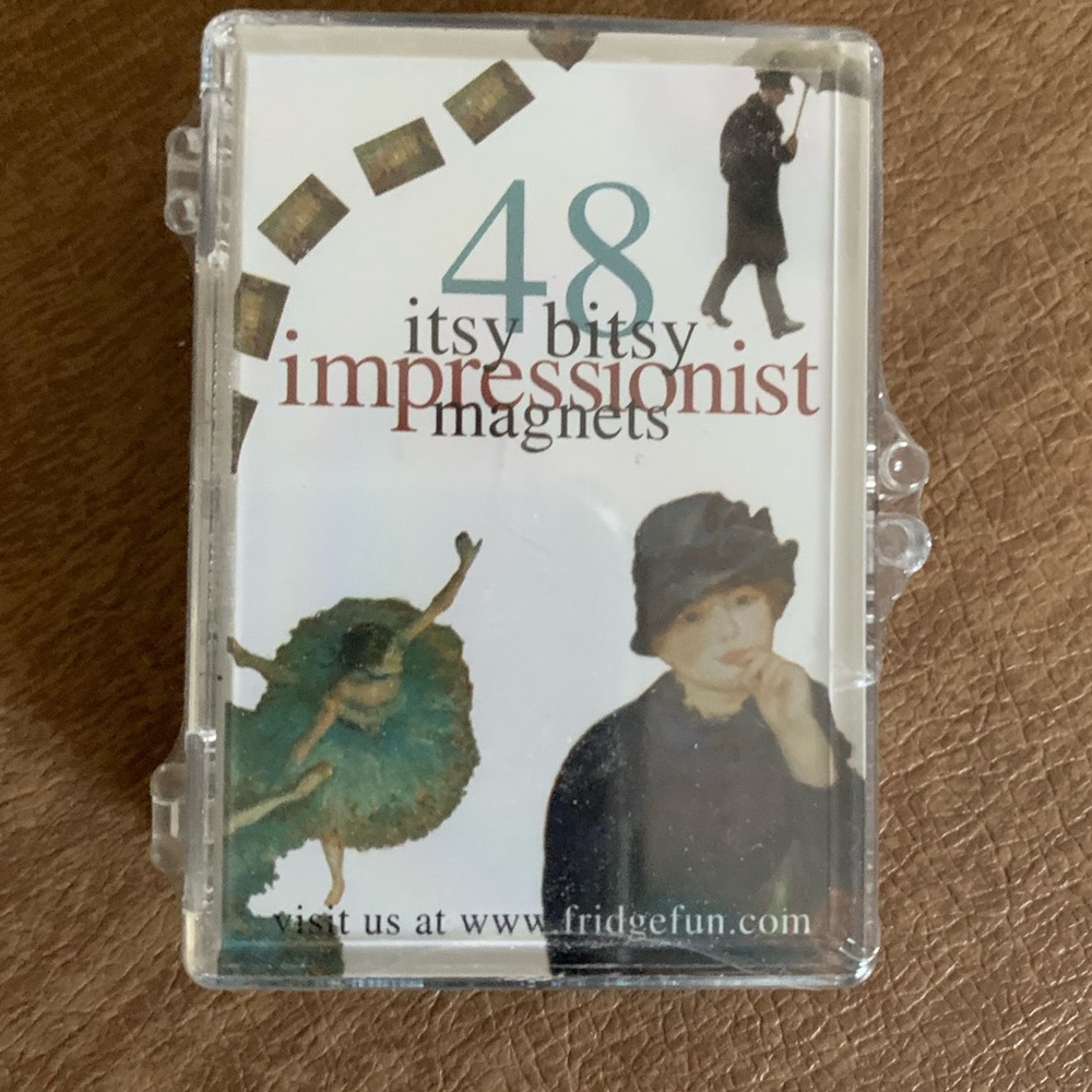 Impressionistic art magnets